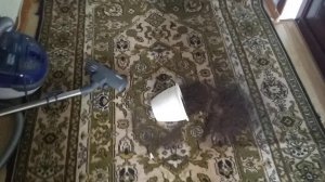 Чистка ковра пылесос Томас