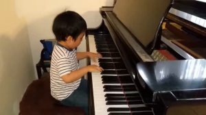 В.А. Моцарт Турецкий марш, исп.  Эван Ли (Evan Le) 4 года