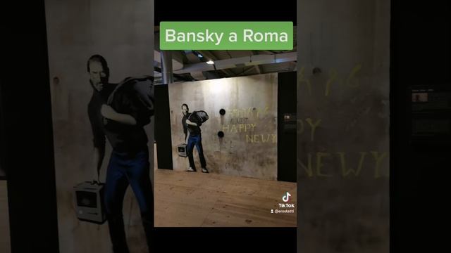 Bansky a Roma mostra alla stazione Tiburtina