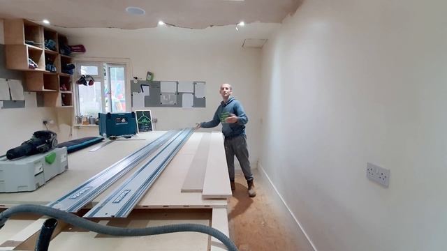 Do JOINED Track Saw Guides Cut As Straight As A Single 3m Guide ? Vid#66 смотреть онлайн