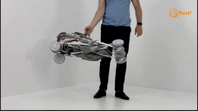 Сложение прогулочной коляски-трость Rant Starline смотреть онлайн