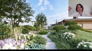 "Современный малоуходный сад"