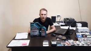 Моторное масло Korson 10w-40 4л A3-B3 полусинтетическое.