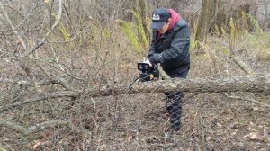 Опробовал цепную аккумуляторную пилу