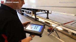 Измерение полуприцепа с JOSAM i track