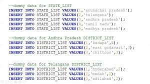 COWIN State and District Drop Down || SQL Real Time Scenario