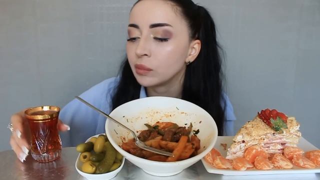 ПОСЛЕДНИЙ МУКБАНГ ПЕРЕД ГРУЗИЕй ?? Ayka Emilly смотреть онлайн