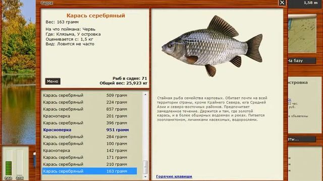 РУССКАЯ РЫБАЛКА 3 # клязьма. у островка # 24 смотреть онлайн