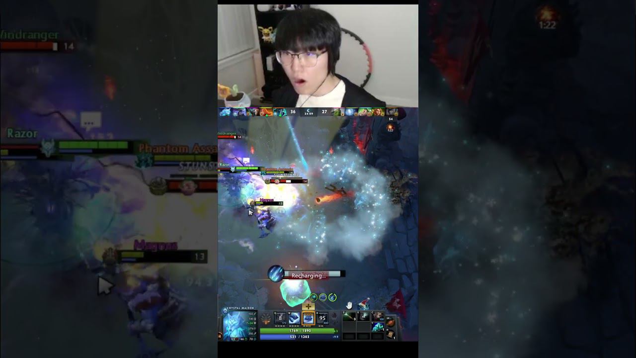 MAGNUS + CM #dubu #дота #дота2 #лучшиемоментыдота2 #dota2 #dota2shorts #shorts