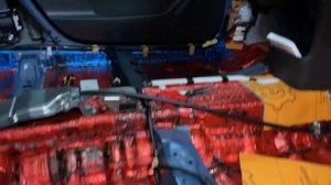 Daihatsu Move  шумоизоляция  своими руками