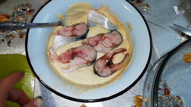 Запеченая скумбрия в горчичном маринаде смотреть онлайн