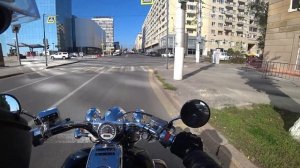 Honda VTX 1800 впервые за рулем/любительский тестдрайв