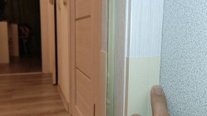 Защита межкомнатных дверей от когтей домашних животных. Один из способов. 19042023.