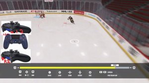 NHL22 Лучший финт!! Как делать прокидку шайбы себе с разворотом #nhl #nhl22