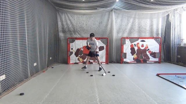 Развивающие упражнения и тренировки по хоккею для детей. Hockey training for children #8 смотреть онлайн