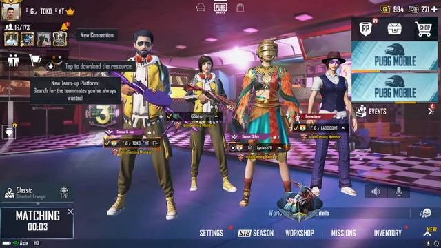 TOKOs LIVE  PUBG MOBILE  144 HZ MONITOR  GAMEPLAY