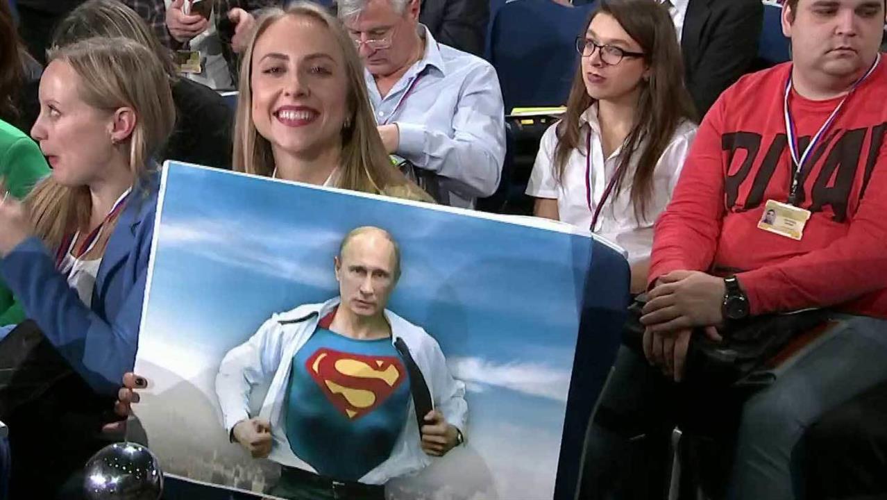 На пресс-конференцию Владимира Путина в Москву при...тысяч журналистов ...