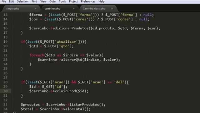 Carrinho de compras oo e opcoes nos produtos - Aula 3 multiplas opcoes смотреть онлайн