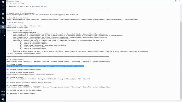 SQL Server Installation on S2D: Step by Step смотреть онлайн