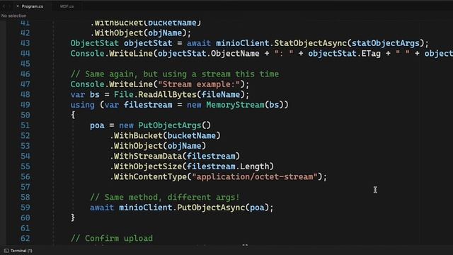 How To Upload A File Or Stream In MinIO File Using .Net #dotnet