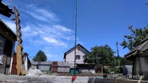 Демонтировал старую антенную мачту