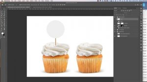 Photoshop Tutorial - Two Cupcake Mockup