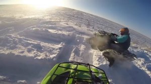 kawasaki brute force 750 snow