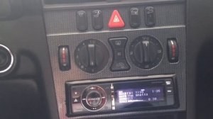 Morel Elate 6 And McIntosh mc440 in Mercedes c230 Sport.