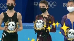 Фигуристка Анна Щербакова выиграла олимпийское золото. Олимпиада 2022.