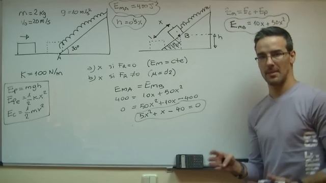 FISICA - Dinamica 03 SECUNDARIA (4ºESO) energia cinetica potencial mecanica смотреть онлайн