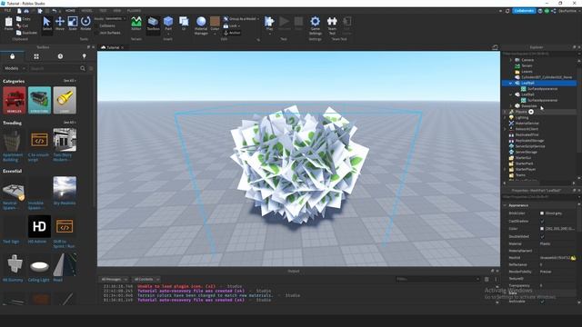 Roblox Stylistic Trees Tutorial 2022 смотреть онлайн