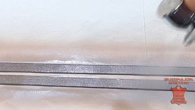 Изготовление новых ручек сумки из кожи сафьяна Coccinelle смотреть онлайн