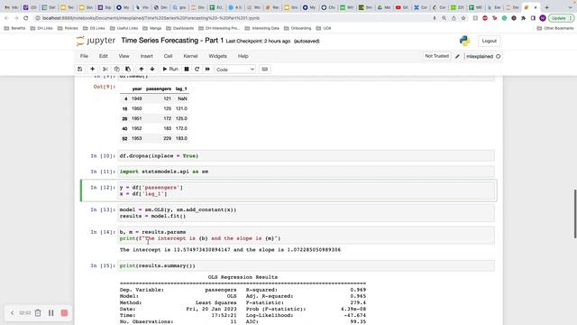 Time Series Forecasting with Python - Part1 смотреть онлайн