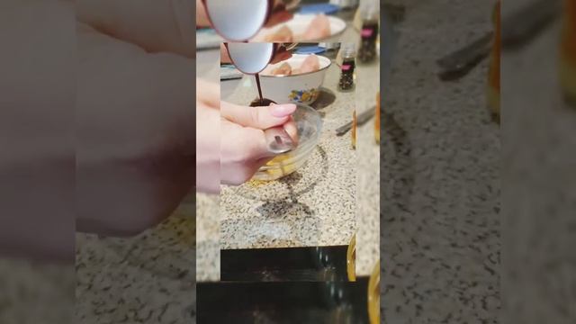 Куриное филе в горчично-соевом соусе