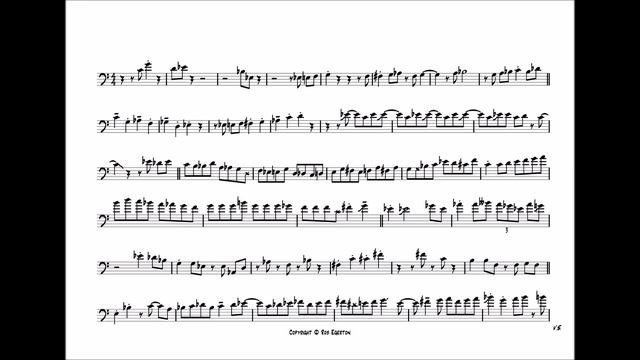 Andy Martin 'High Maintenance' Trombone Solo Transcription смотреть онлайн