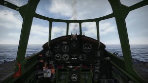 War Thunder. Взлёт с авианосца на TBF-1c