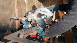 metabo kgs 254 m cutting test