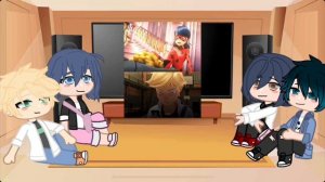 Past miraculous ladybug react to season 5 ?/ gacha club