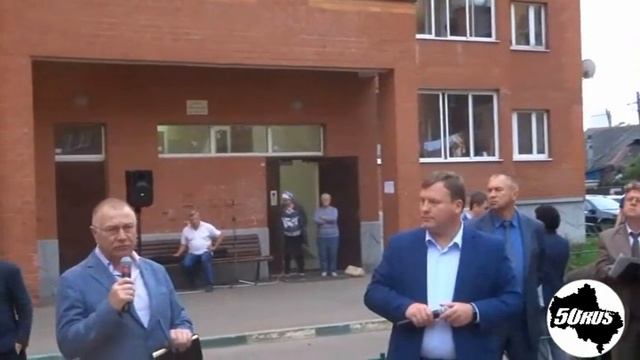 Встреча Горелова С.В. с жителями мкр-на Жегалово