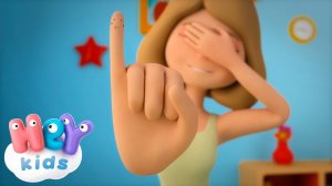 Papai dedo ☝️ Família dos dedos | Música Infantil | HeyKids em Português