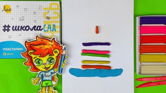 Как лепить ТОРТ на вечеринку - урок видео лепка из пластилина смотреть онлайн