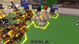 SOLO HARDCORE WITH NEW GOLDEN MINIGUNNER | ROBLOX Tower Defense Simulator