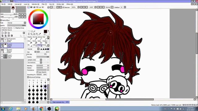 [SAI] Chibi Leonardo Watch Speedpaint смотреть онлайн