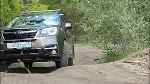 Subaru Forester SJ 2016 offroad двойная диагоналка в гору