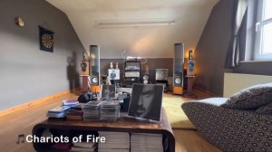 My den (81), ?️Paul Mauriat Grand Orchestra, Shanling CD player, Yamaha as1200, Martin Logan?