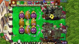 Laser Bean and Gloom-Shroom vs 999 Zombies | Plants Vs. Zombies Expanded And Enhanced