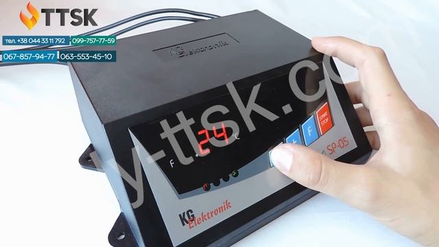 Инструкция по эксплуатации автоматики твердотопливного котла KG Elektronik SP 05 LED