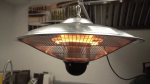 Электрический инфракрасный подвесной обогреватель GRILLI