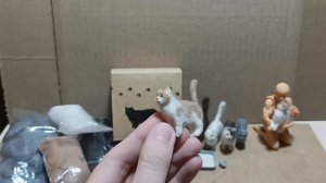 ??Мини-котики из шерсти! Рассказываю о своем хобби??
