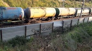 Поезд ...на скорости!